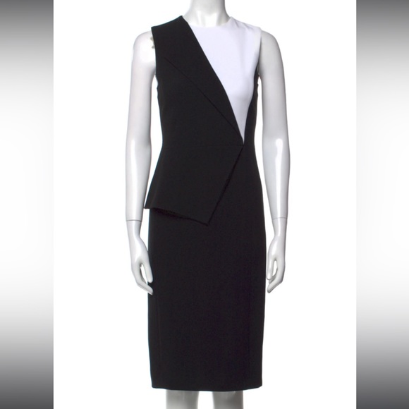 Judith & Charles black and white dress size 4 - Picture 1 of 8